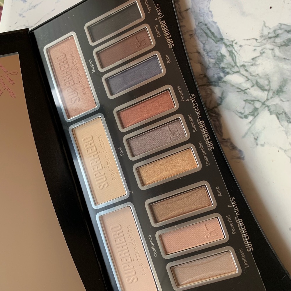 New it cosmetics superhero eyeshadow palette